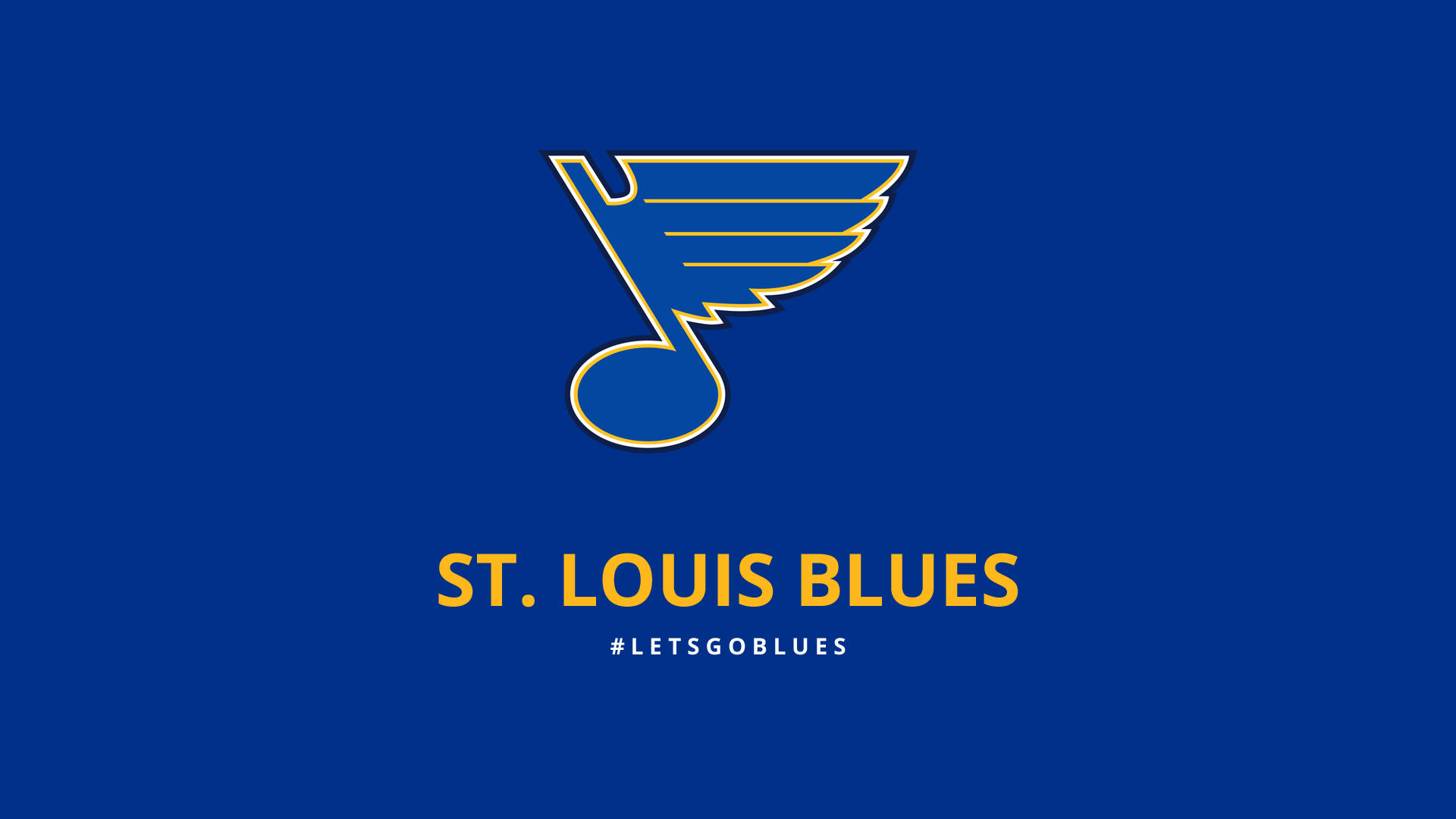 St Louis Blues Of Nhl Background
