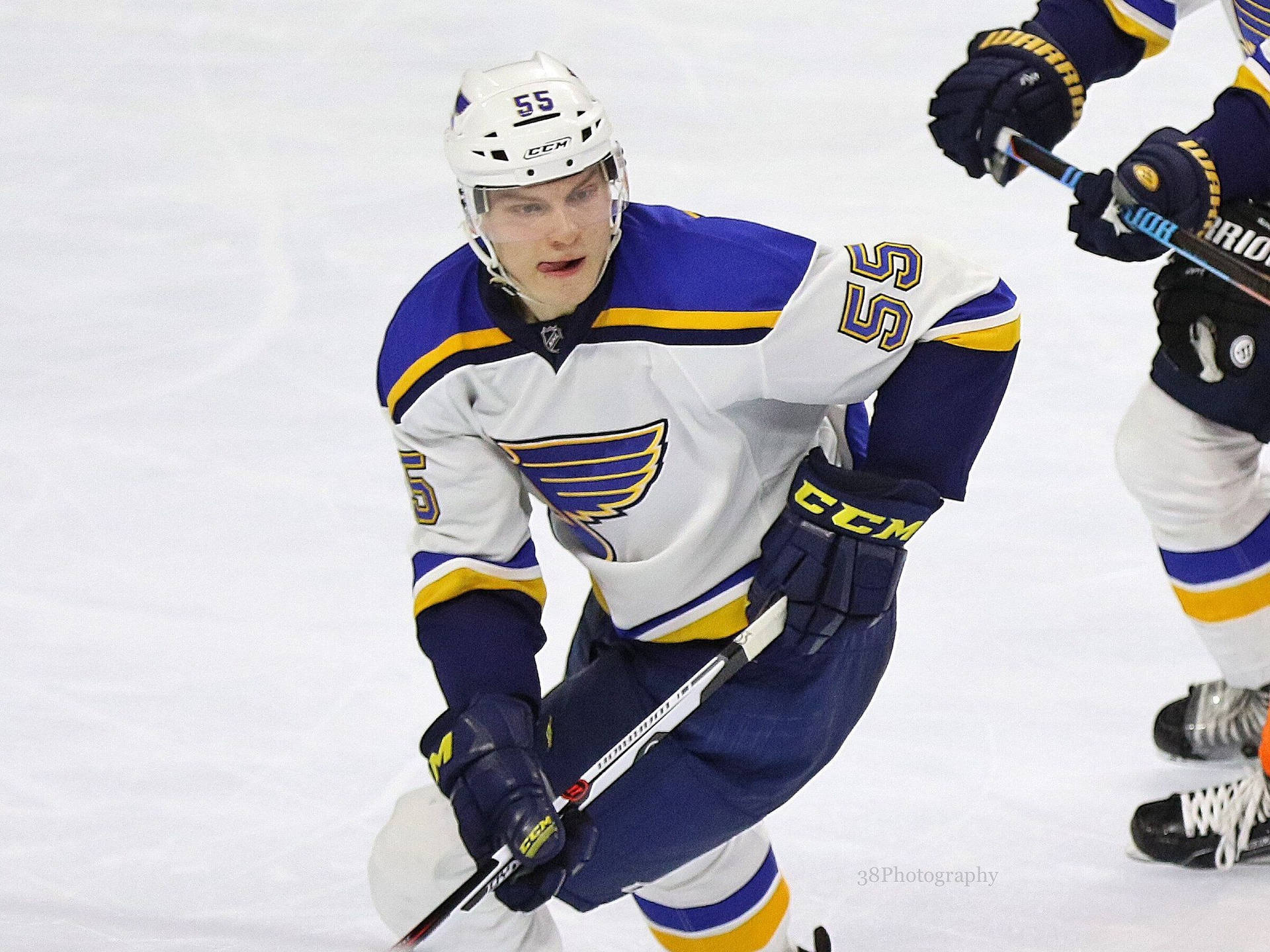 St. Louis Blues Player Colton Parayko Background