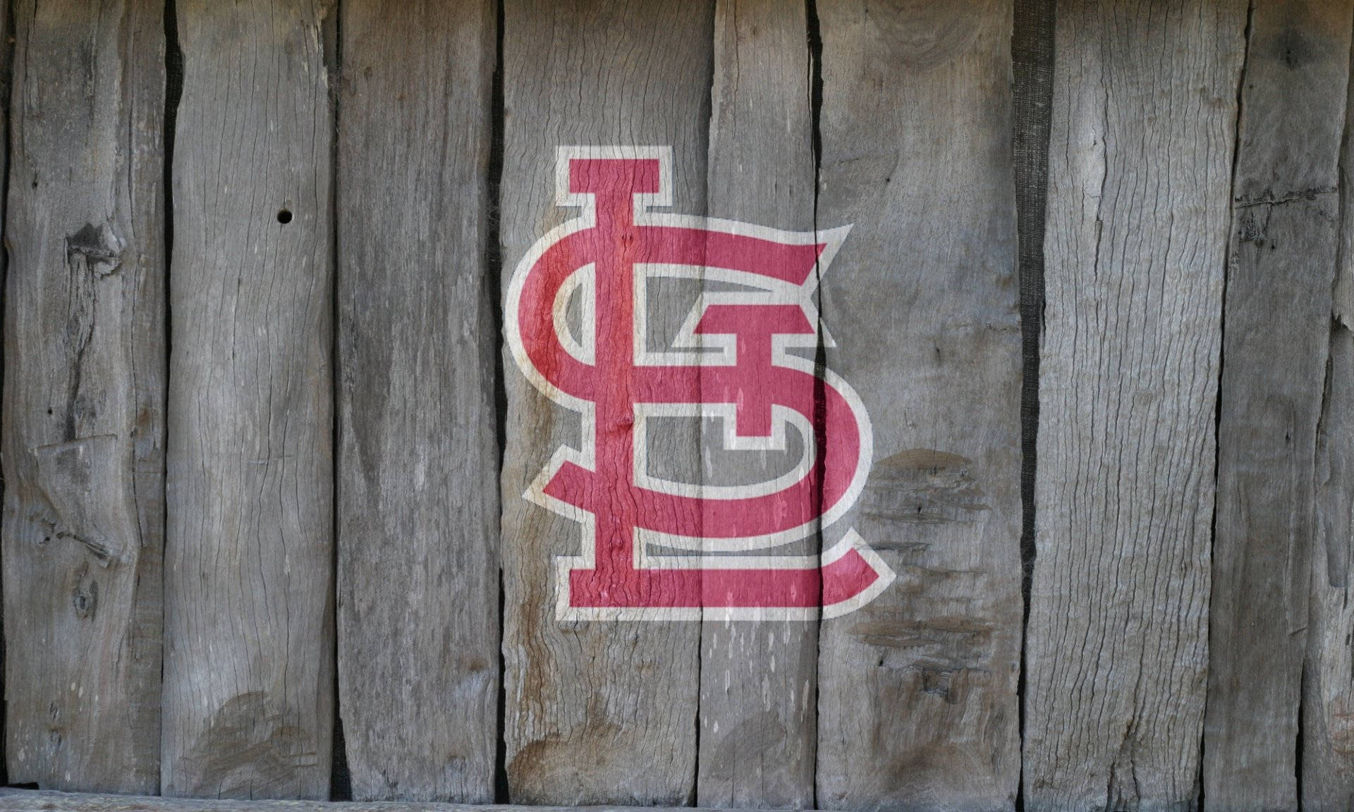 St Louis Cardinals On Wood