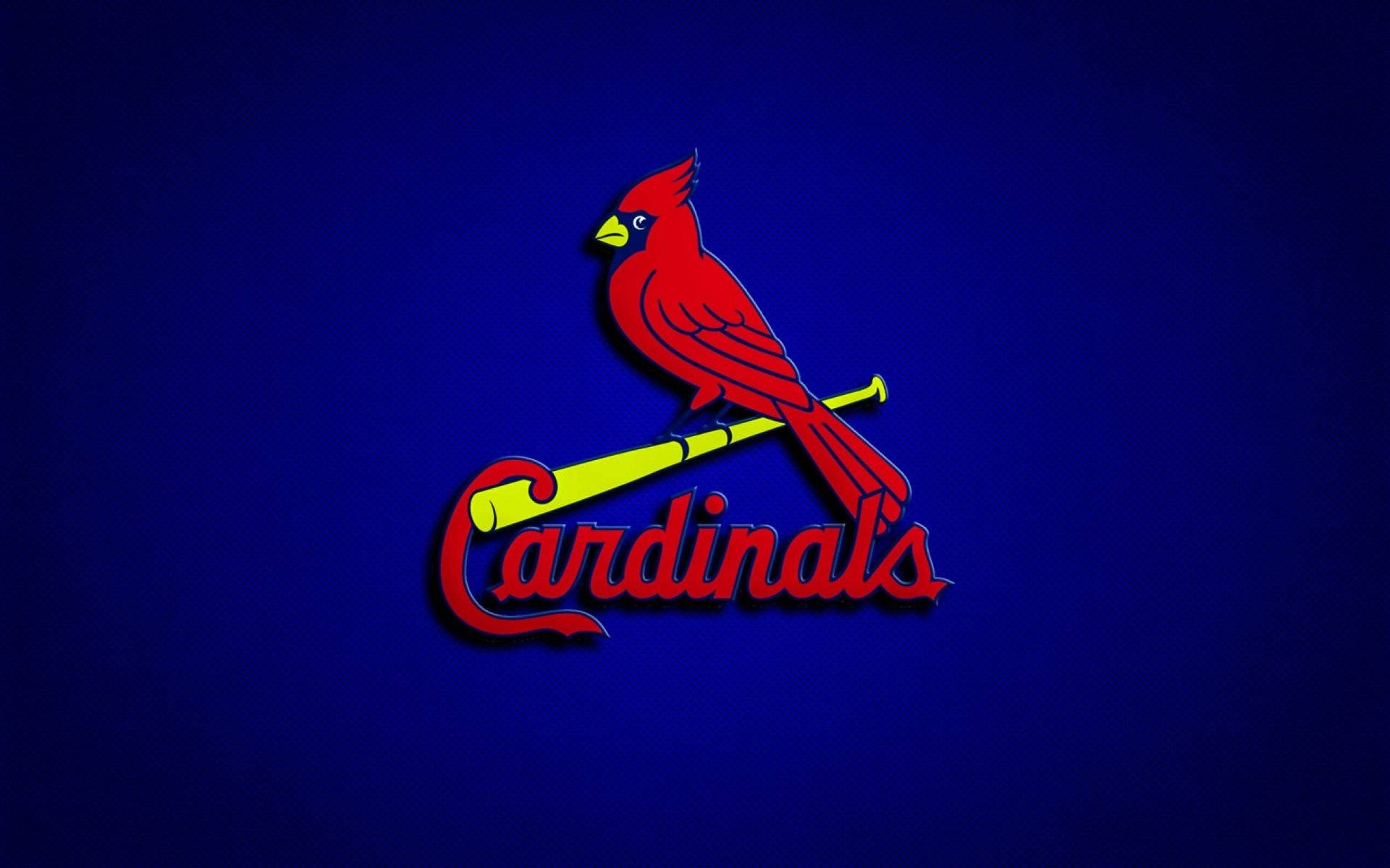 St Louis Cardinals Red Bird Emblem Background
