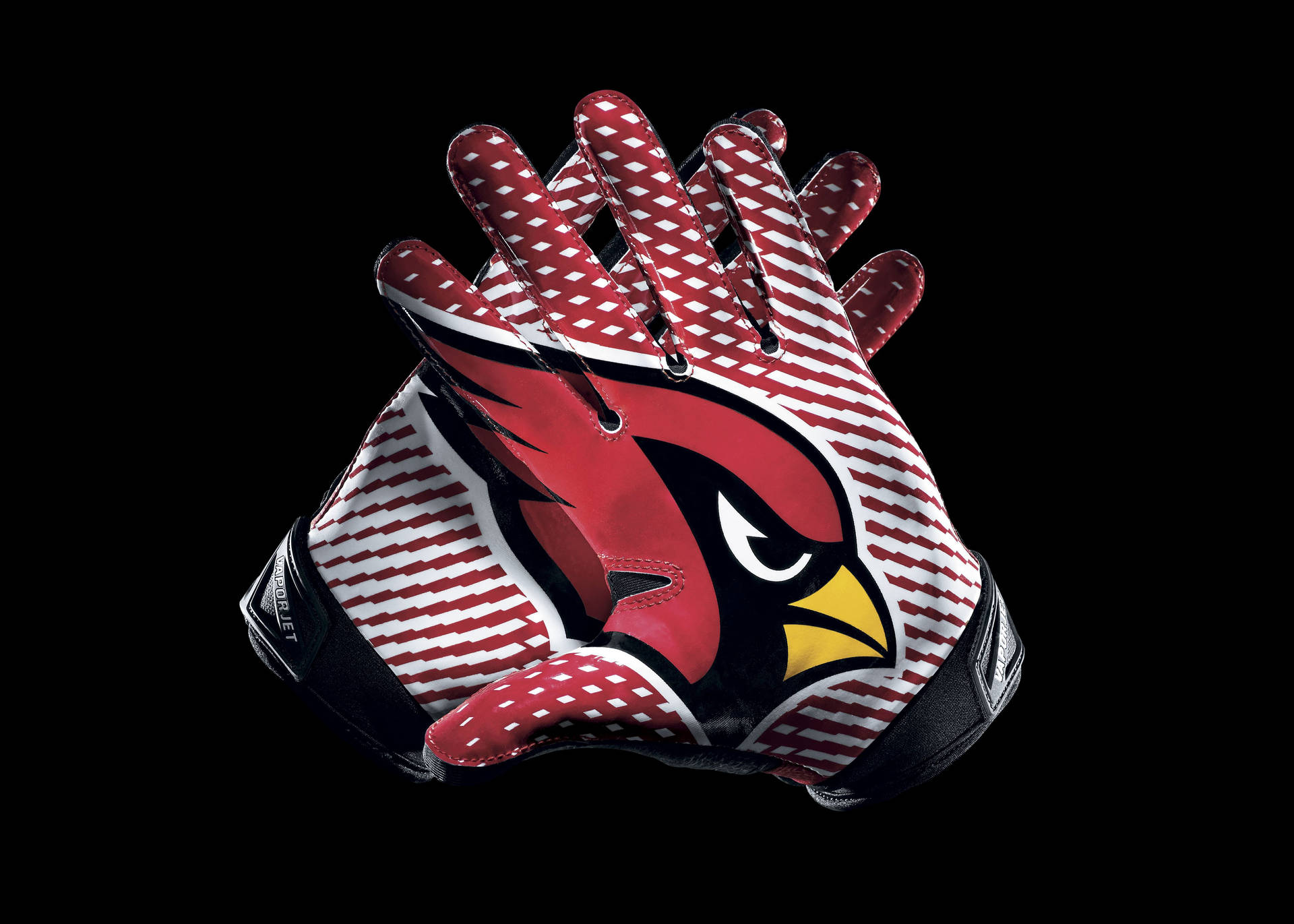 St Louis Cardinals Red Gloves Background