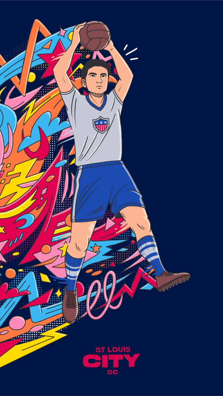 St. Louis City Sc Goalkeeper Drawing Background