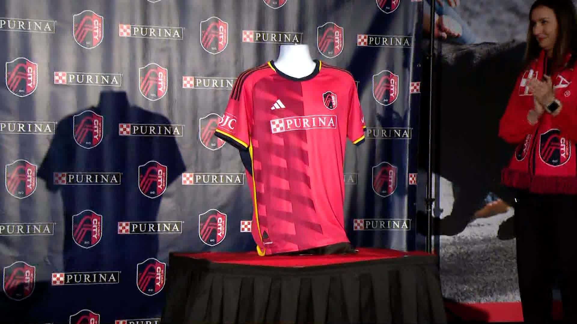 St. Louis City Sc Jersey Uniform Background