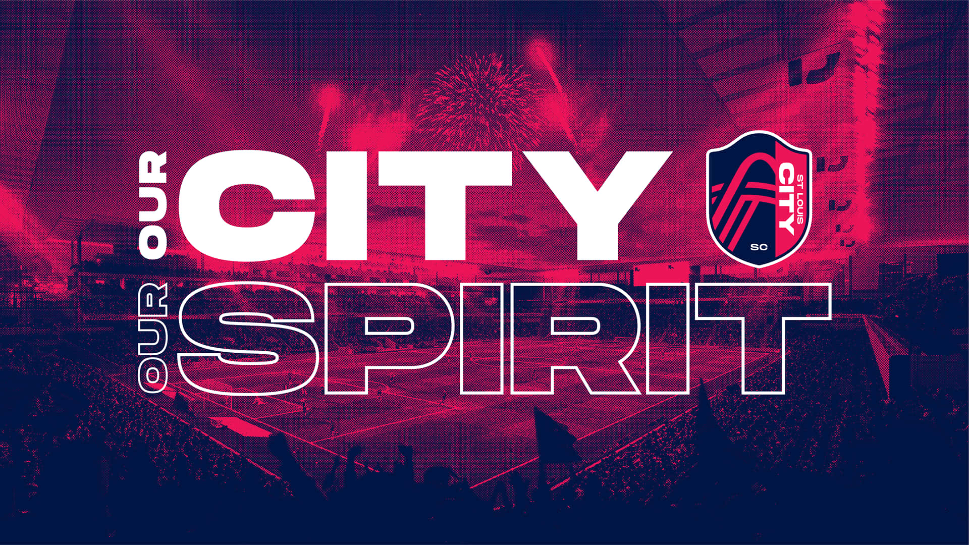 St. Louis City Sc Our City Our Spirit Background