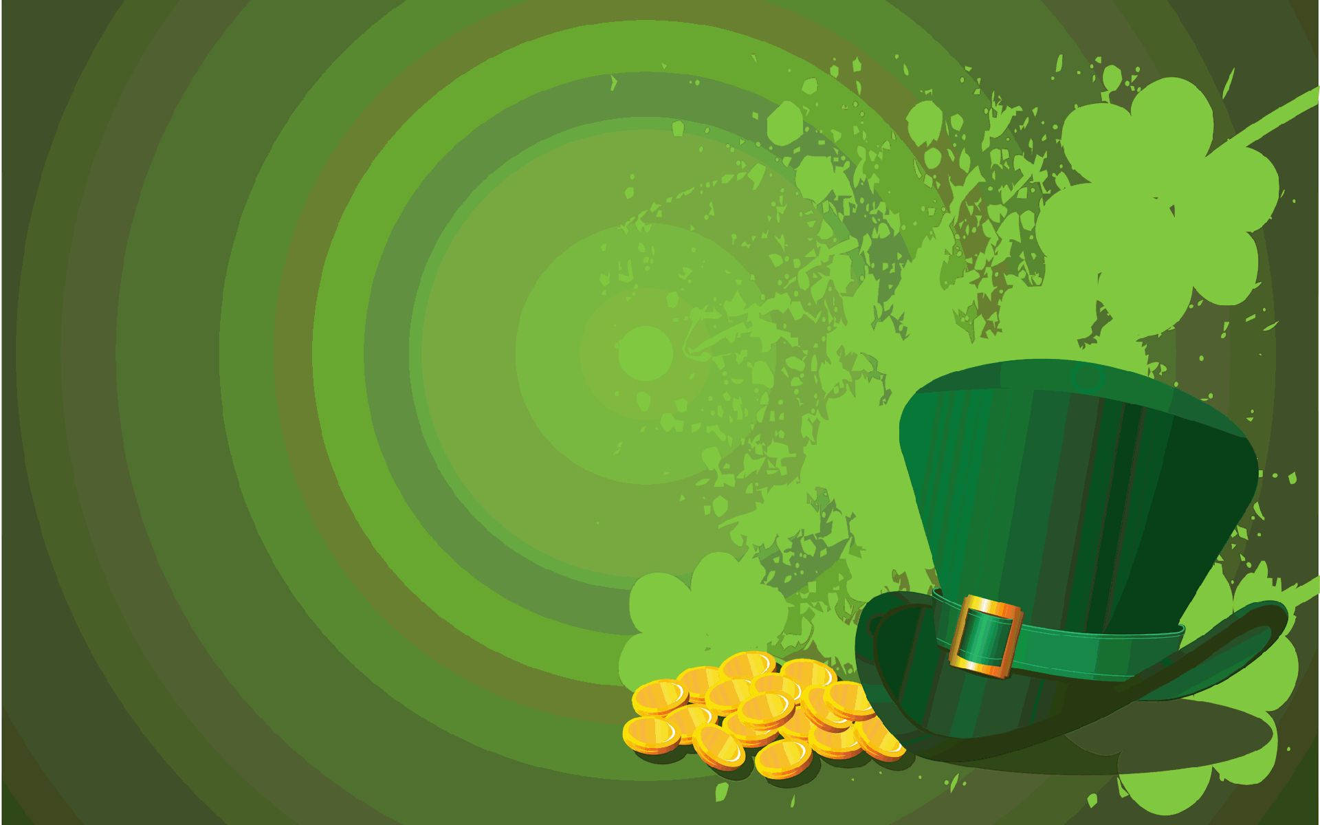 St Patrick's Day Vector Art Background
