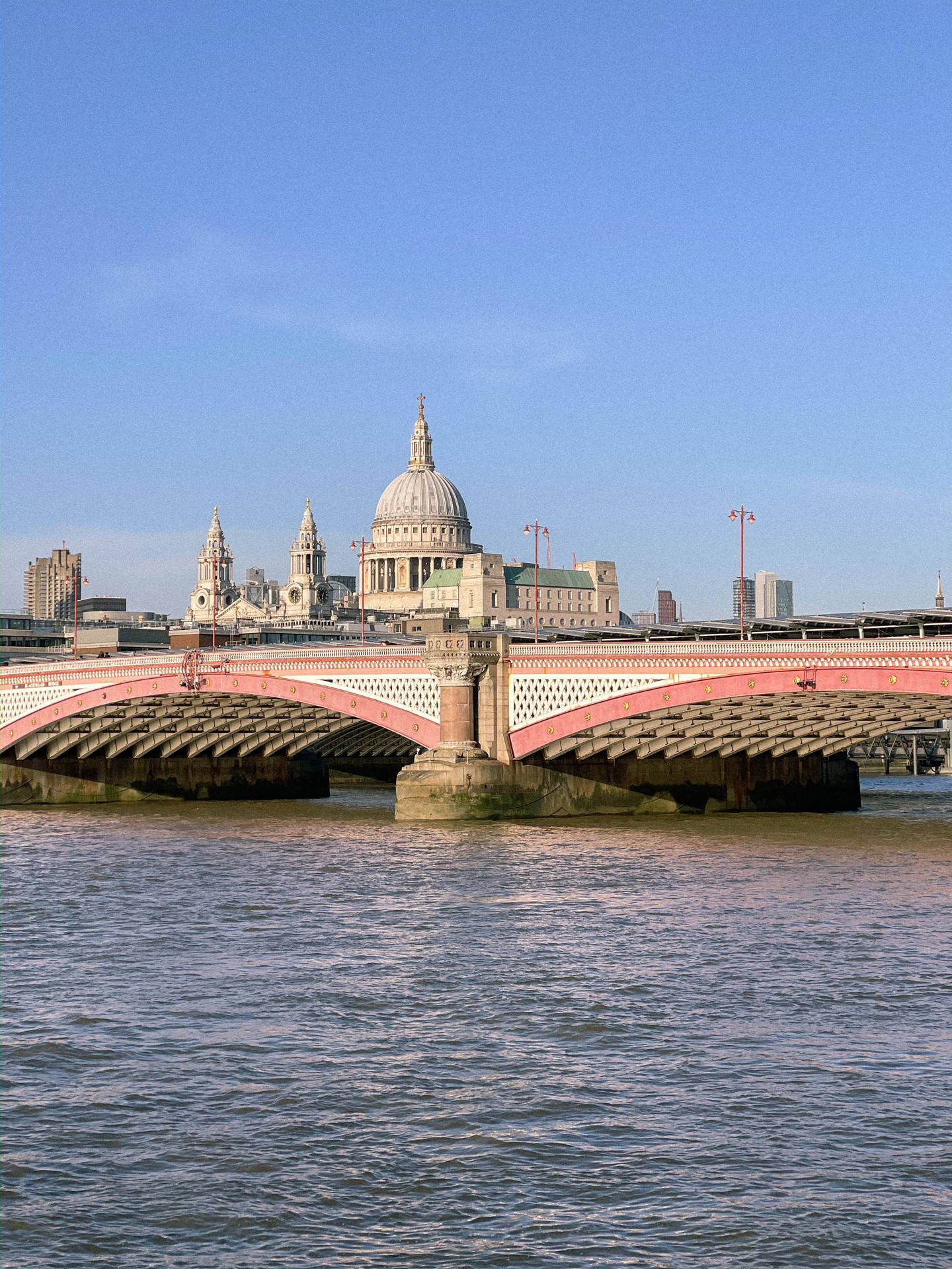 St Paul Cathedral Blackfriars Bridge Background