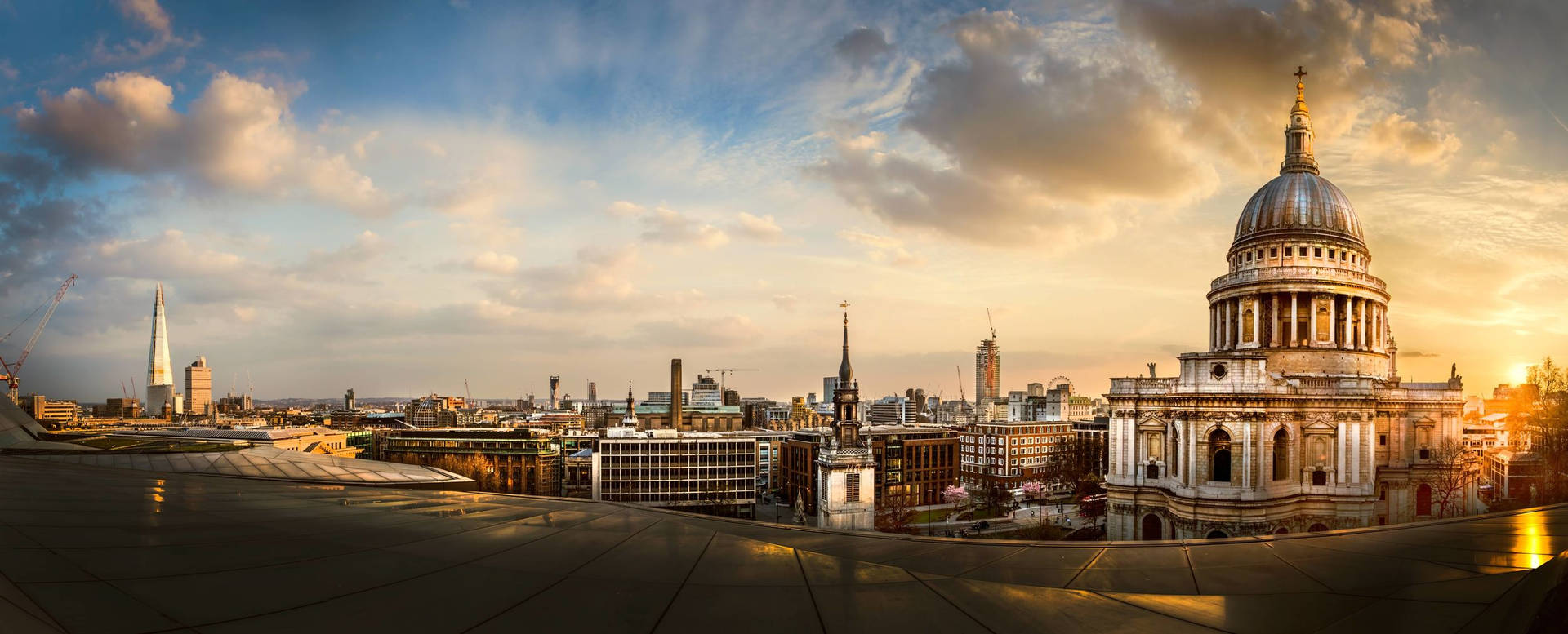 St Paul City Of London Panorama Background