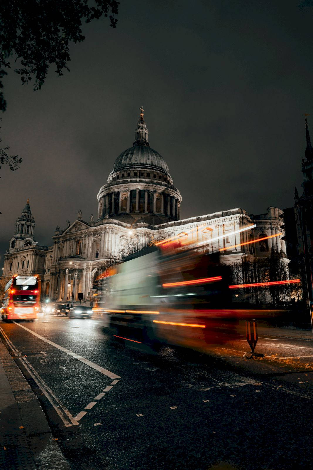 St Paul Passing Truck Background