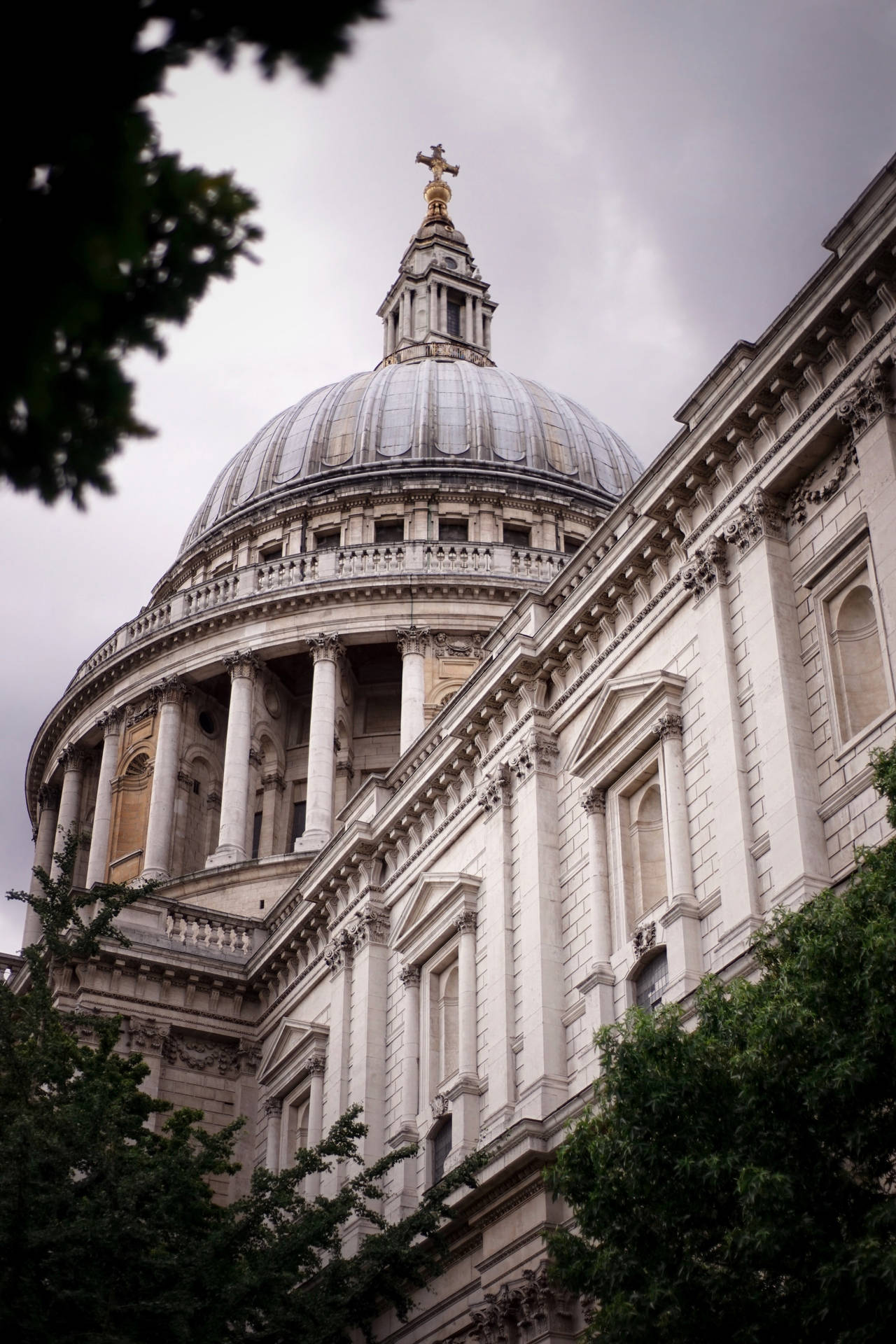 St Paul Phone Cathedral Dome Background