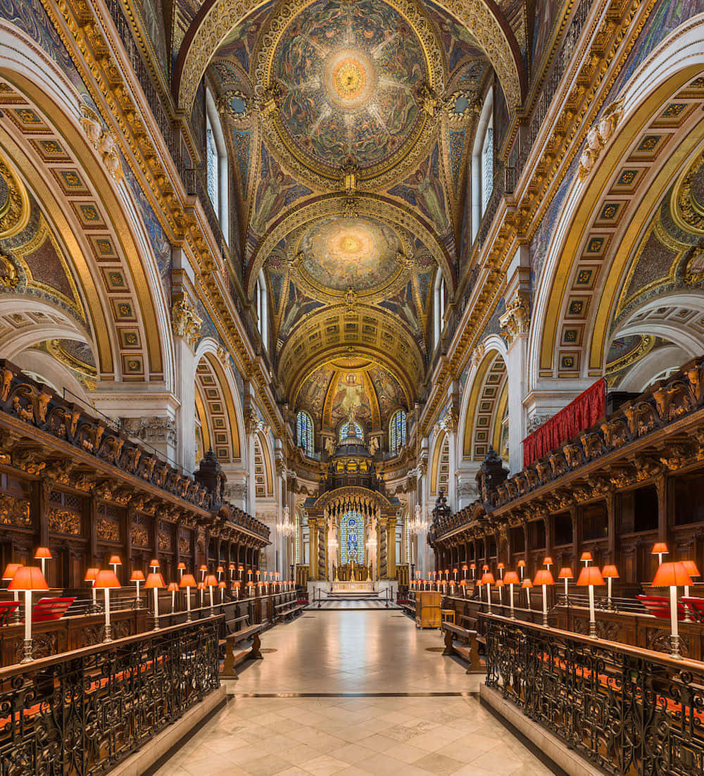 St. Paul's Cathedral Dome Ceiling