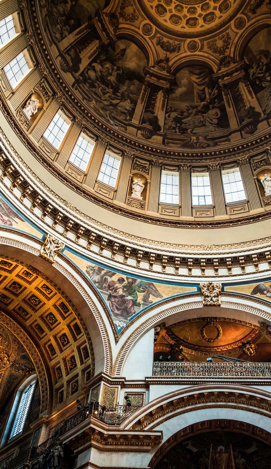 St. Paul's Cathedral Interior Dome Photography