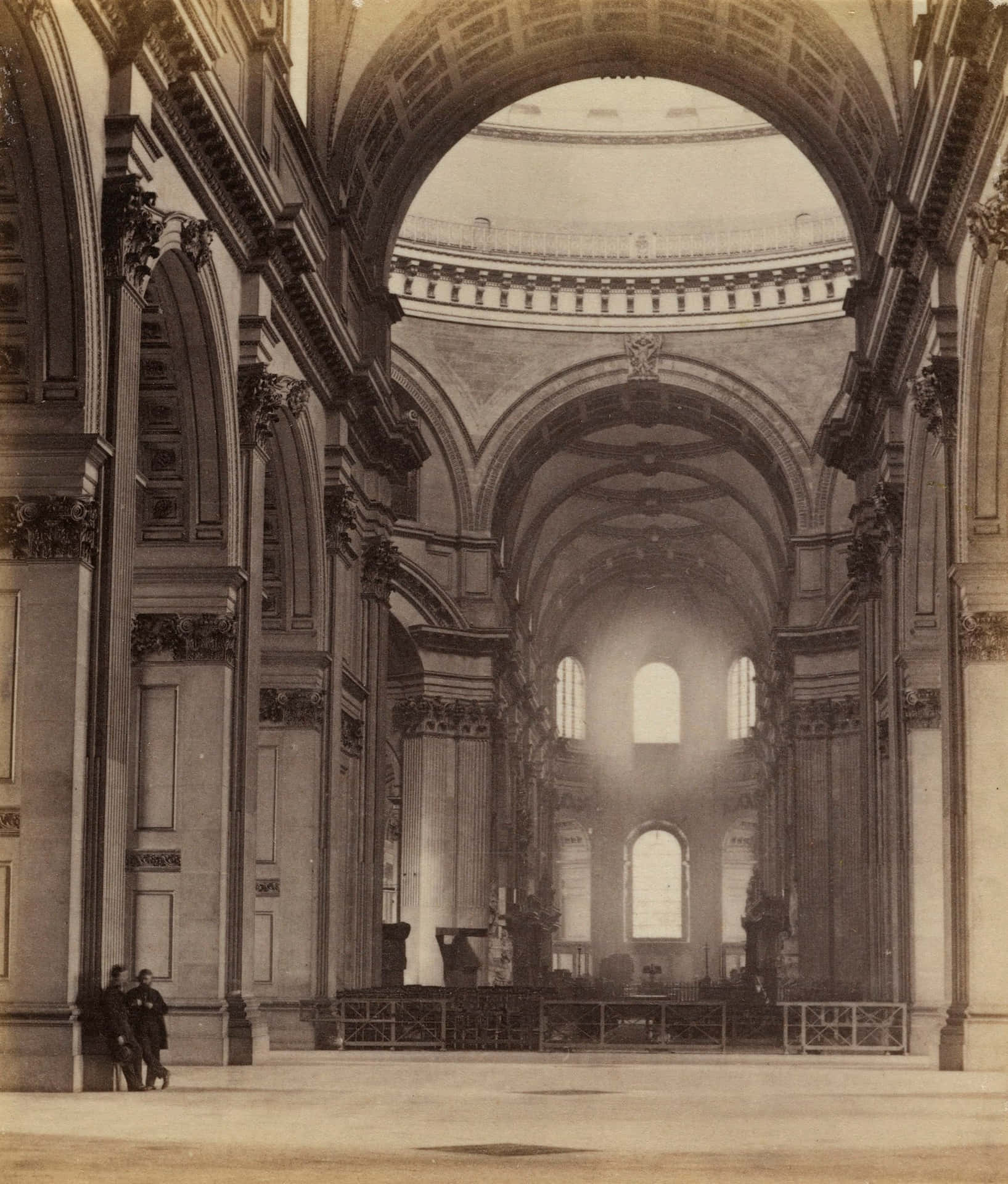St Paul's Cathedral London Old Interior Photography