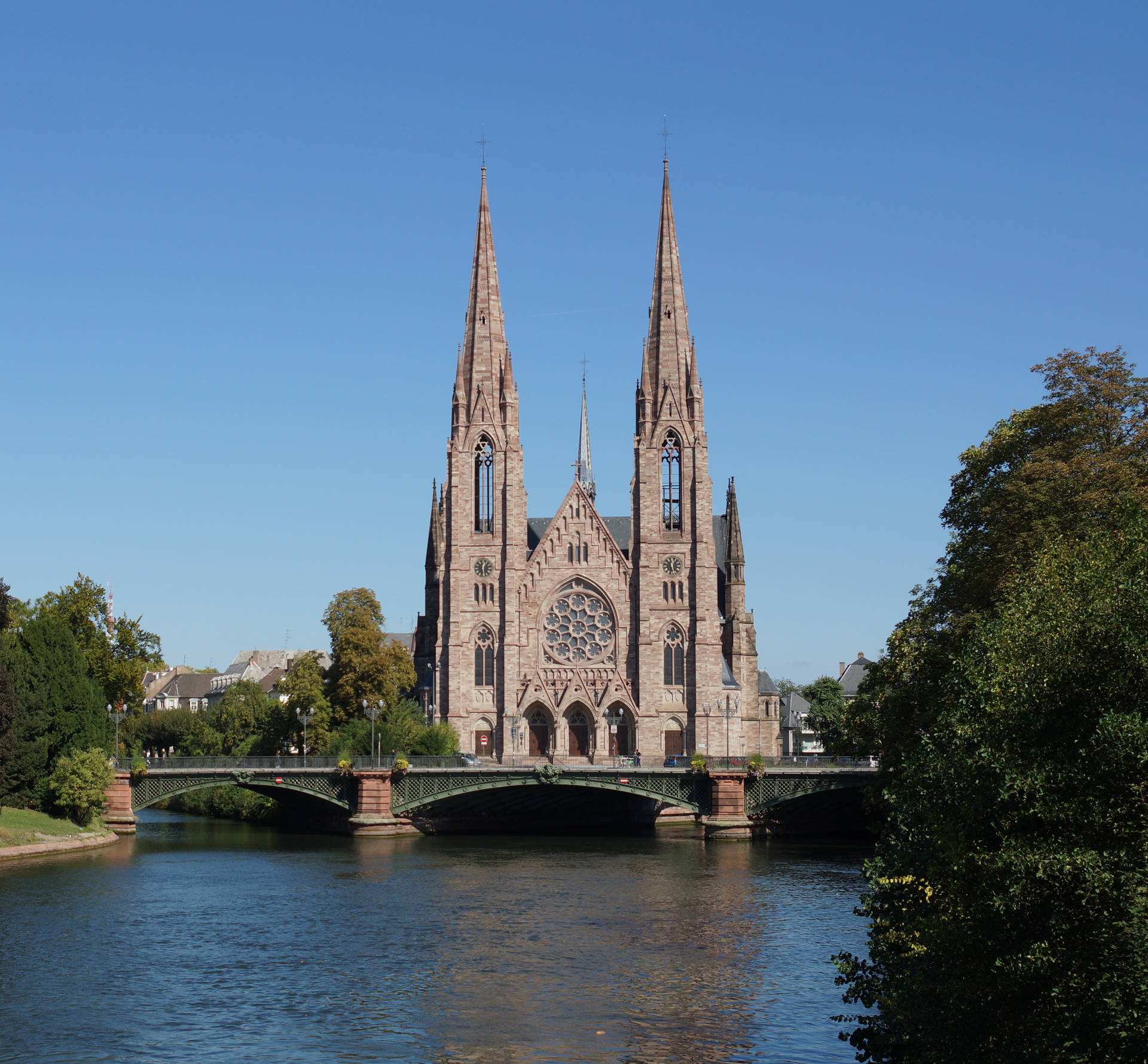 St. Paul's Strasbourg Church Background