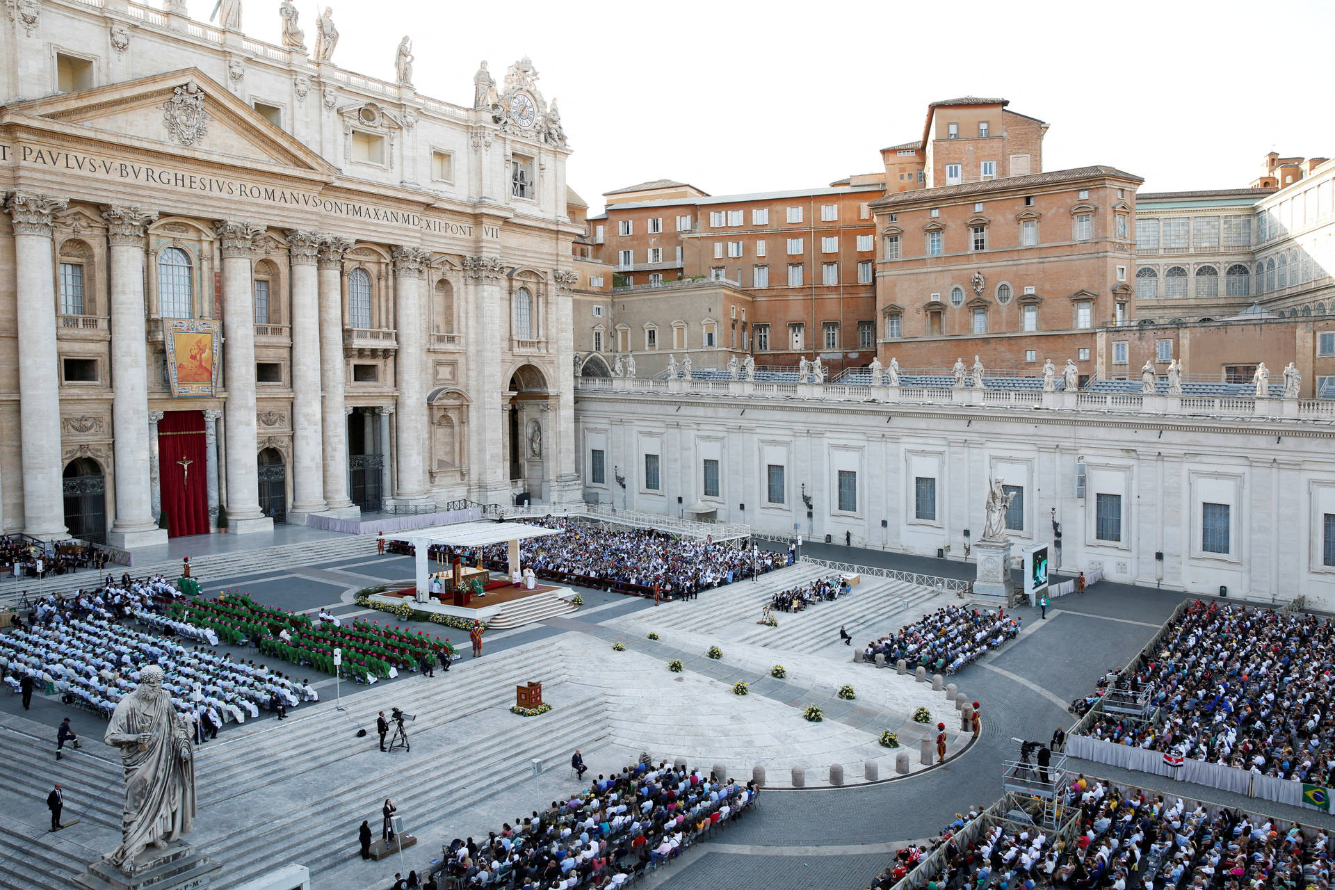 St. Peter's Square Vatican City.