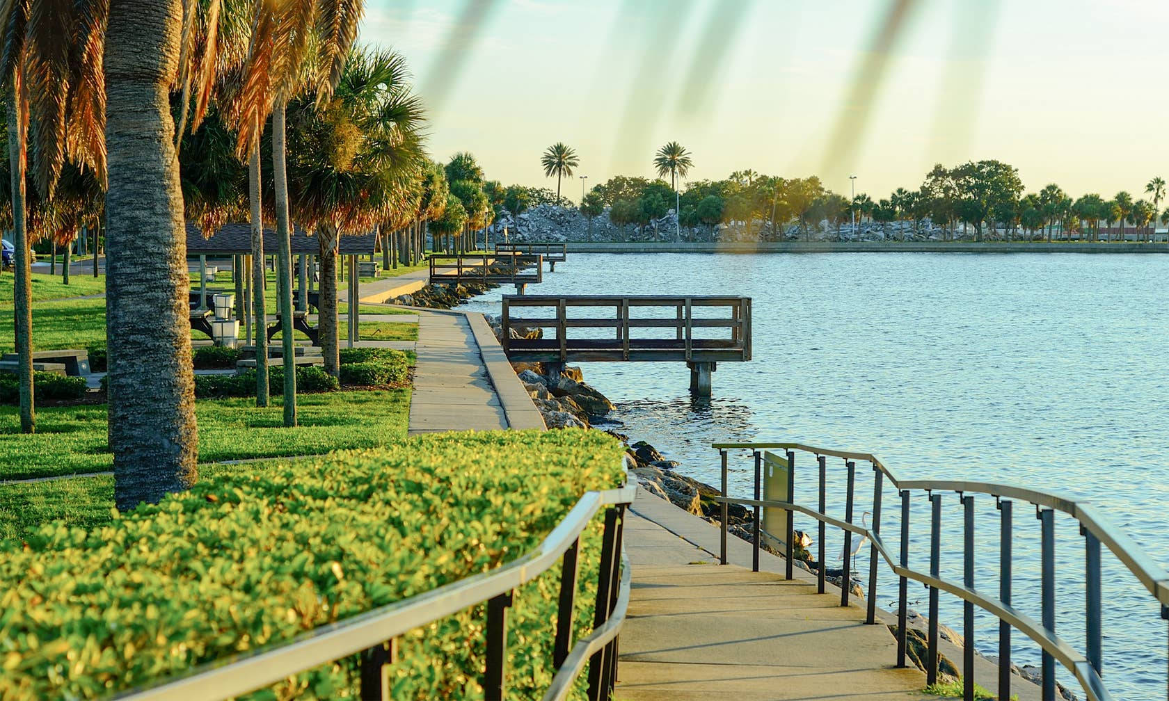 St Petersburg Baywalk Hd Background