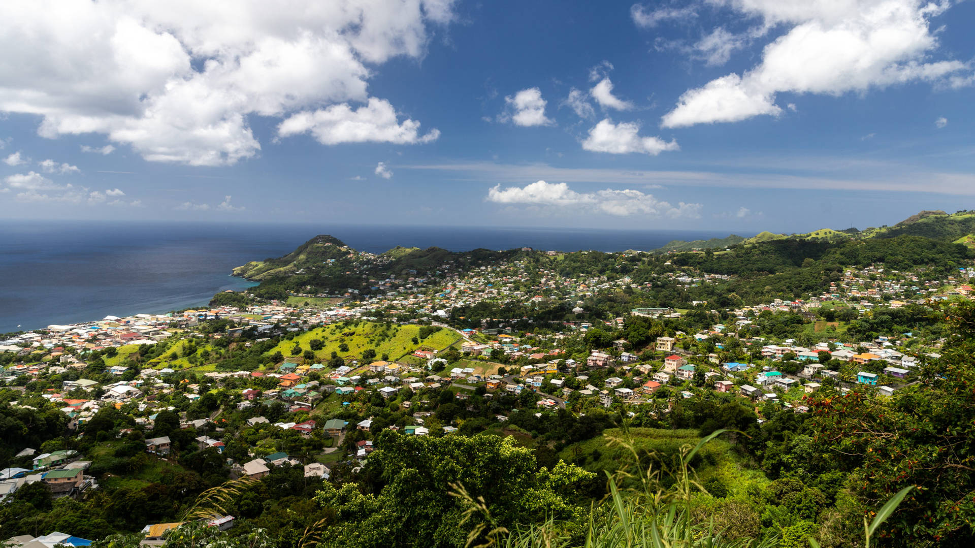 St Vincent And The Grenadines Kingstown Background