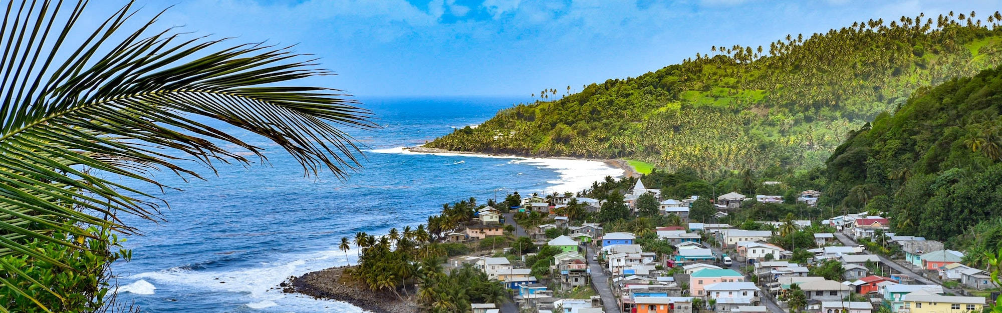 St Vincent And The Grenadines Town Background