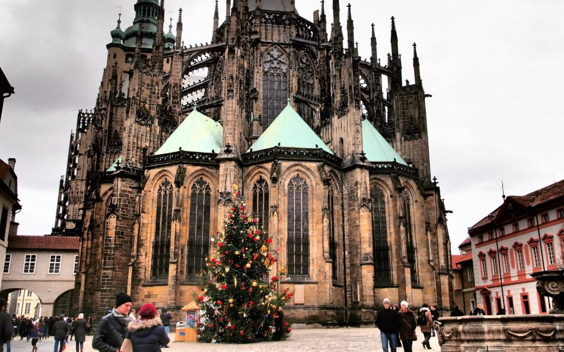 St. Vitus Cathedral Church Background