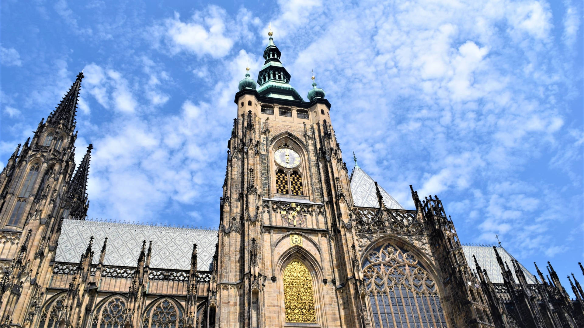 St. Vitus Cathedral Czech Republic Background