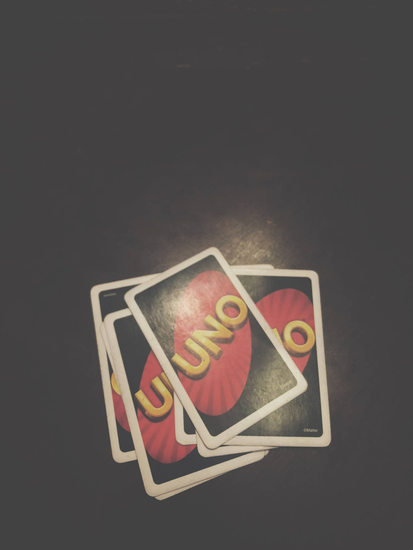 Stack Of Uno Cards Background