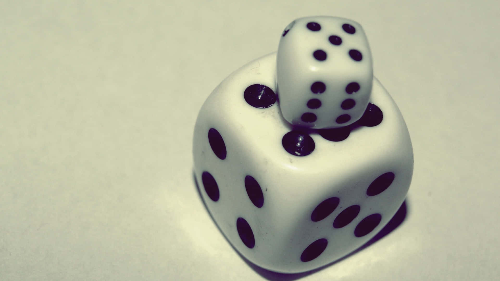 Stacked Dice Monochrome Background