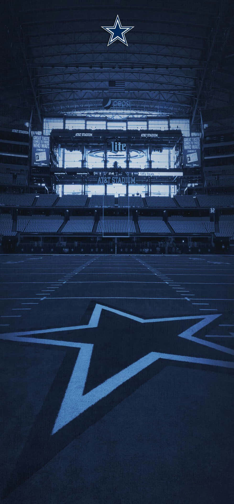 Stadium Of Dallas Cowboys Iphone Background