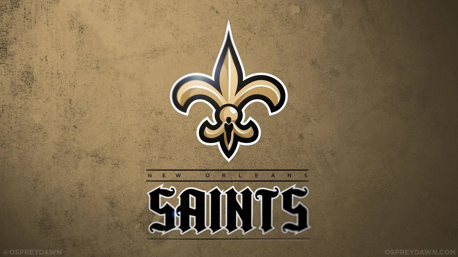 Staggering New Orleans Saints Poster Background