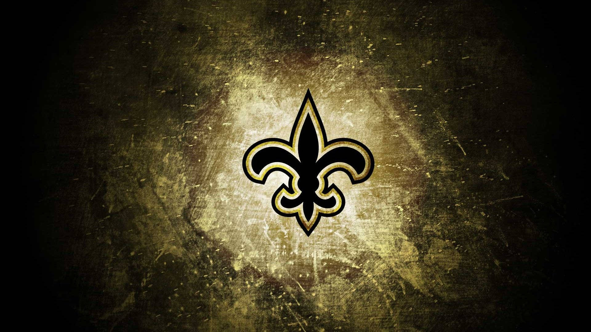 Stained New Orleans Saints Symbol Background