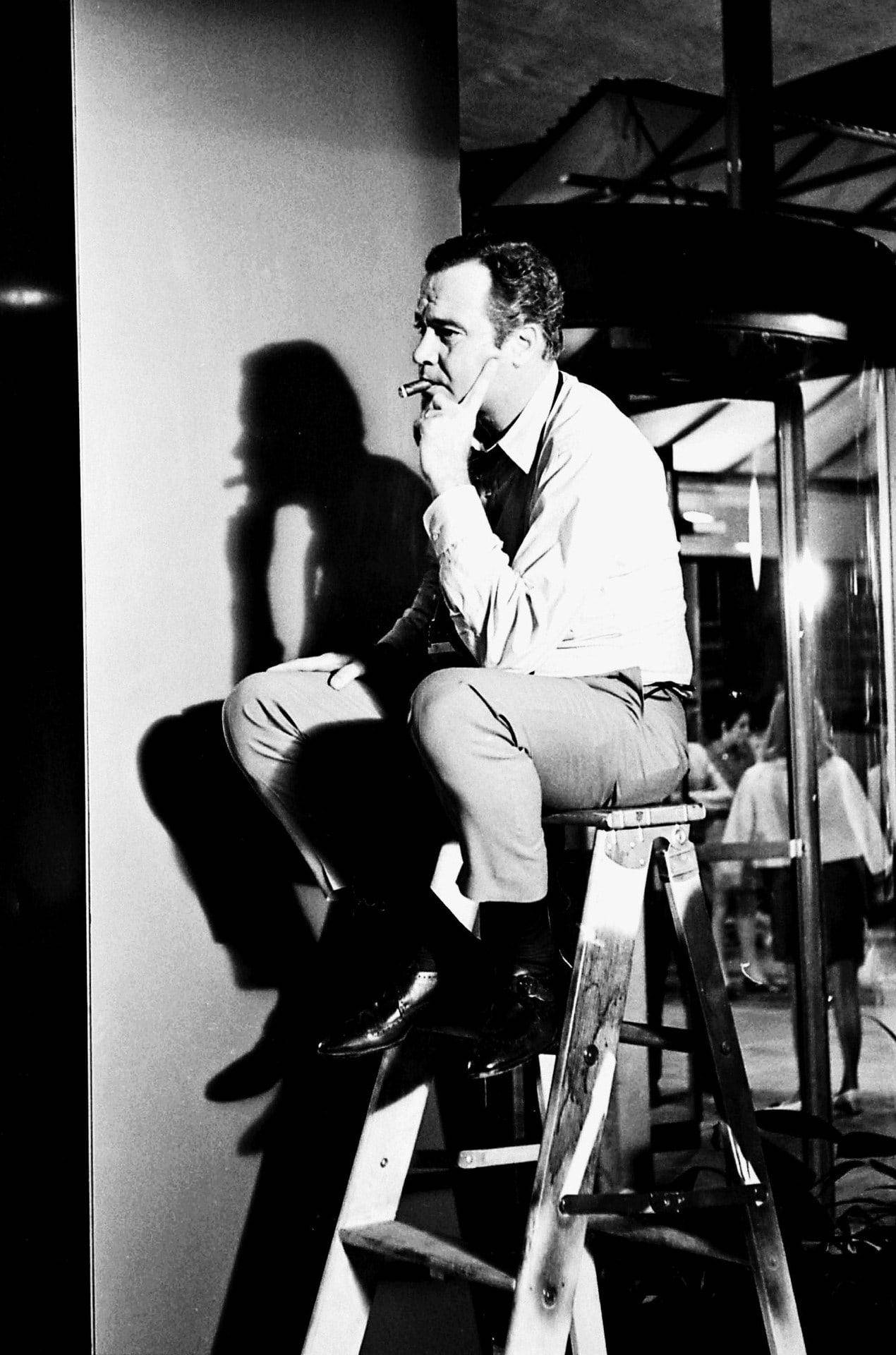 Stair Ladder Jack Lemmon Background