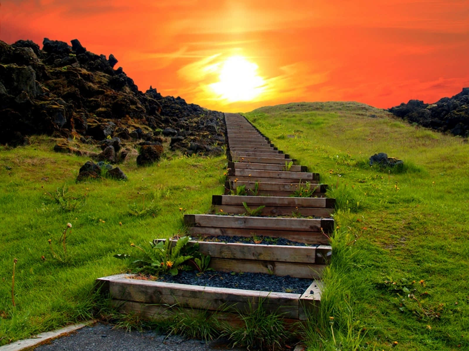 Stairway To Heaven - Unlock Your Destiny Background