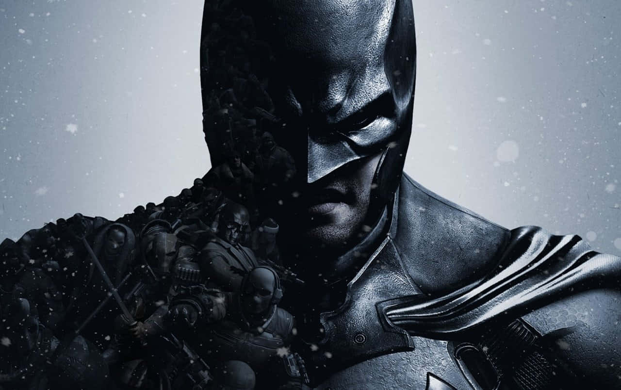 Stalk The Shadows As Batman In Arkham Origins Background