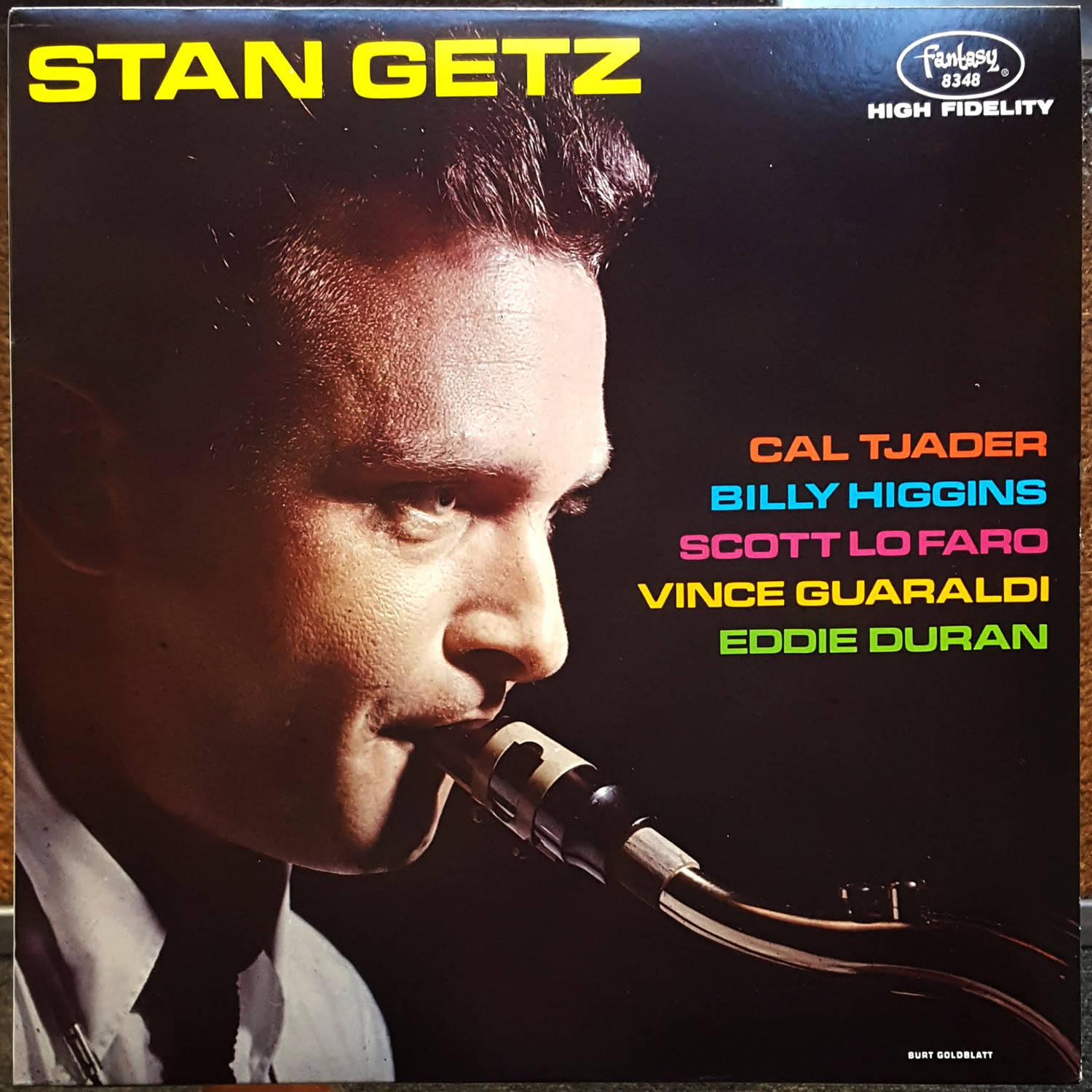 Stan Getz 1990 Cd Album Cover Background