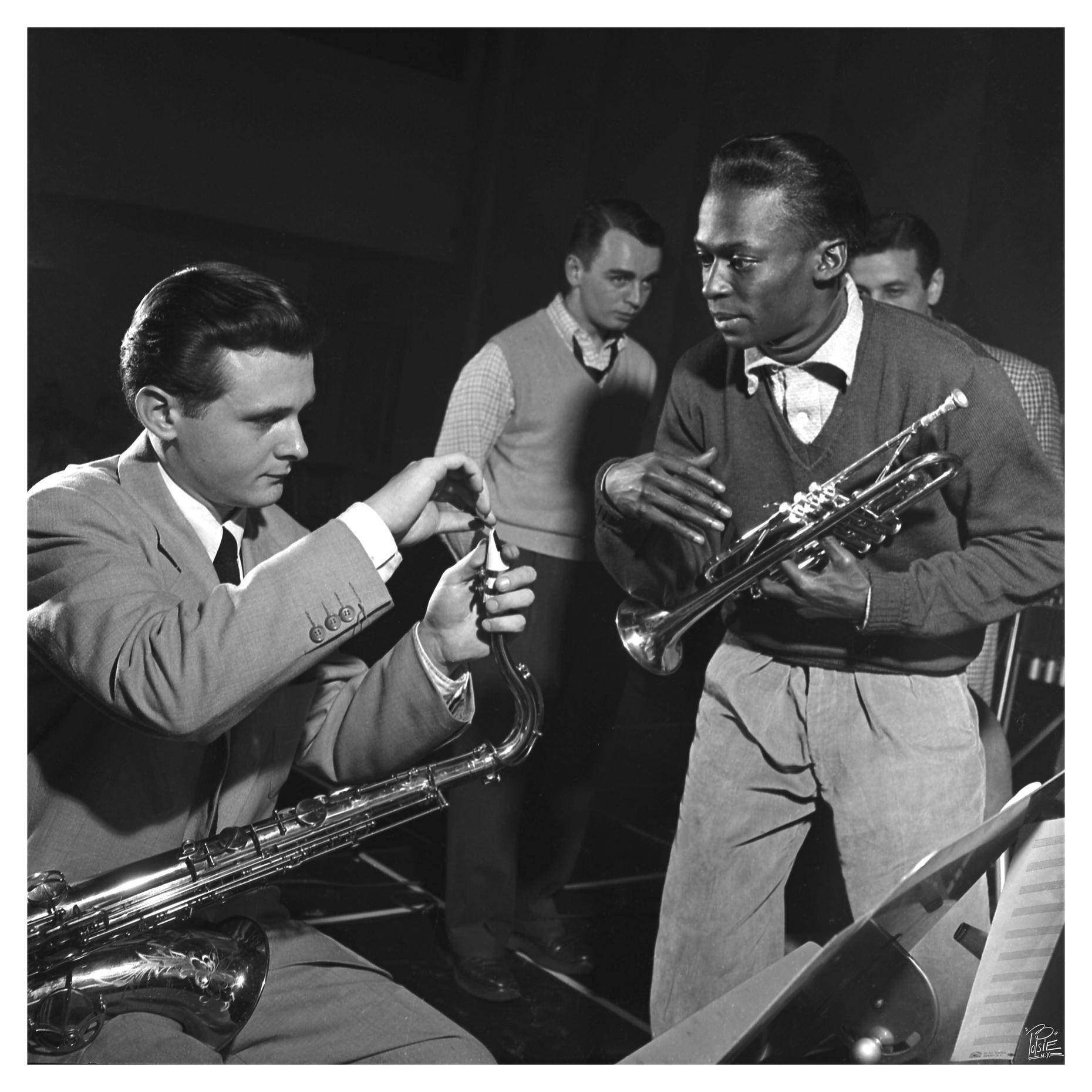 Stan Getz And Miles Davis New York Recoding Session