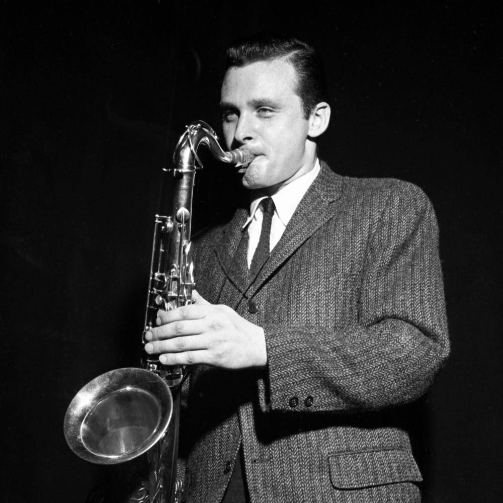 Stan Getz Playing At Brooklyn Paramount