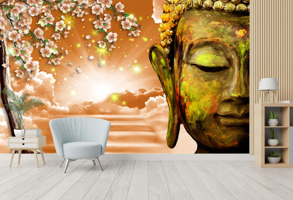 Stanadard Buddha Tapestry Background