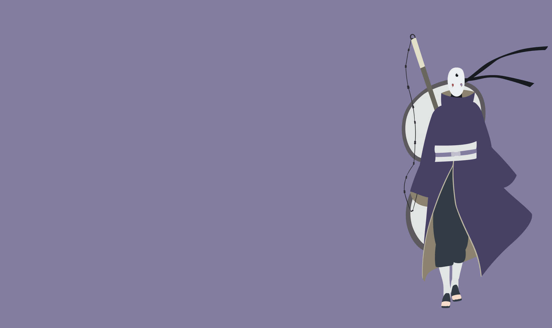 Stand As A Beacon Of Courage Just Like Obito Uchiha. Background