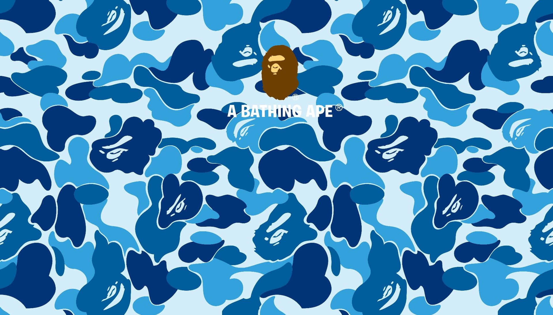 Stand Out From The Crowd With Blue Hypebeast Background