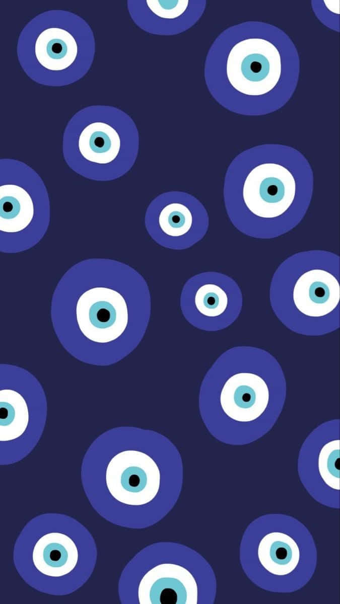 Stand Out From The Crowd With The Evil Eye Iphone Background