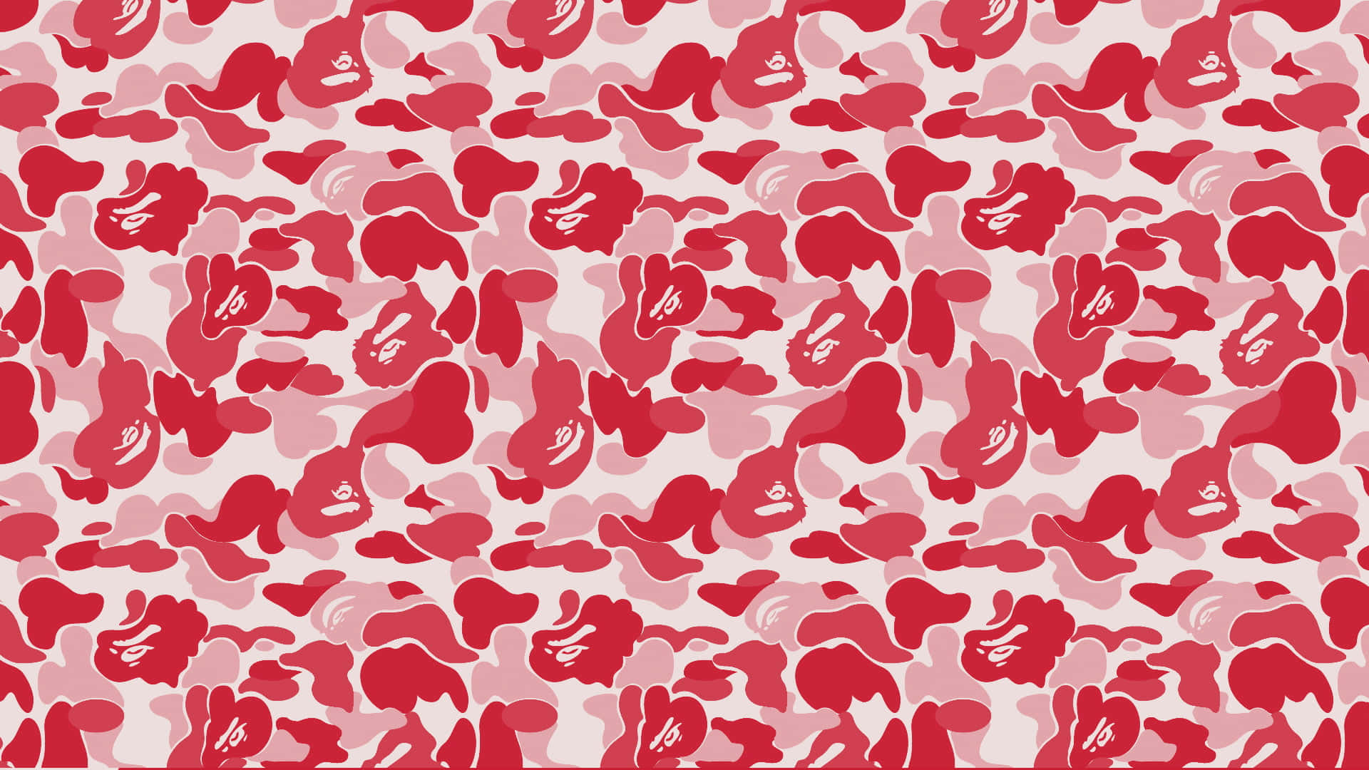 Stand Out In Red Bape Clothing Background