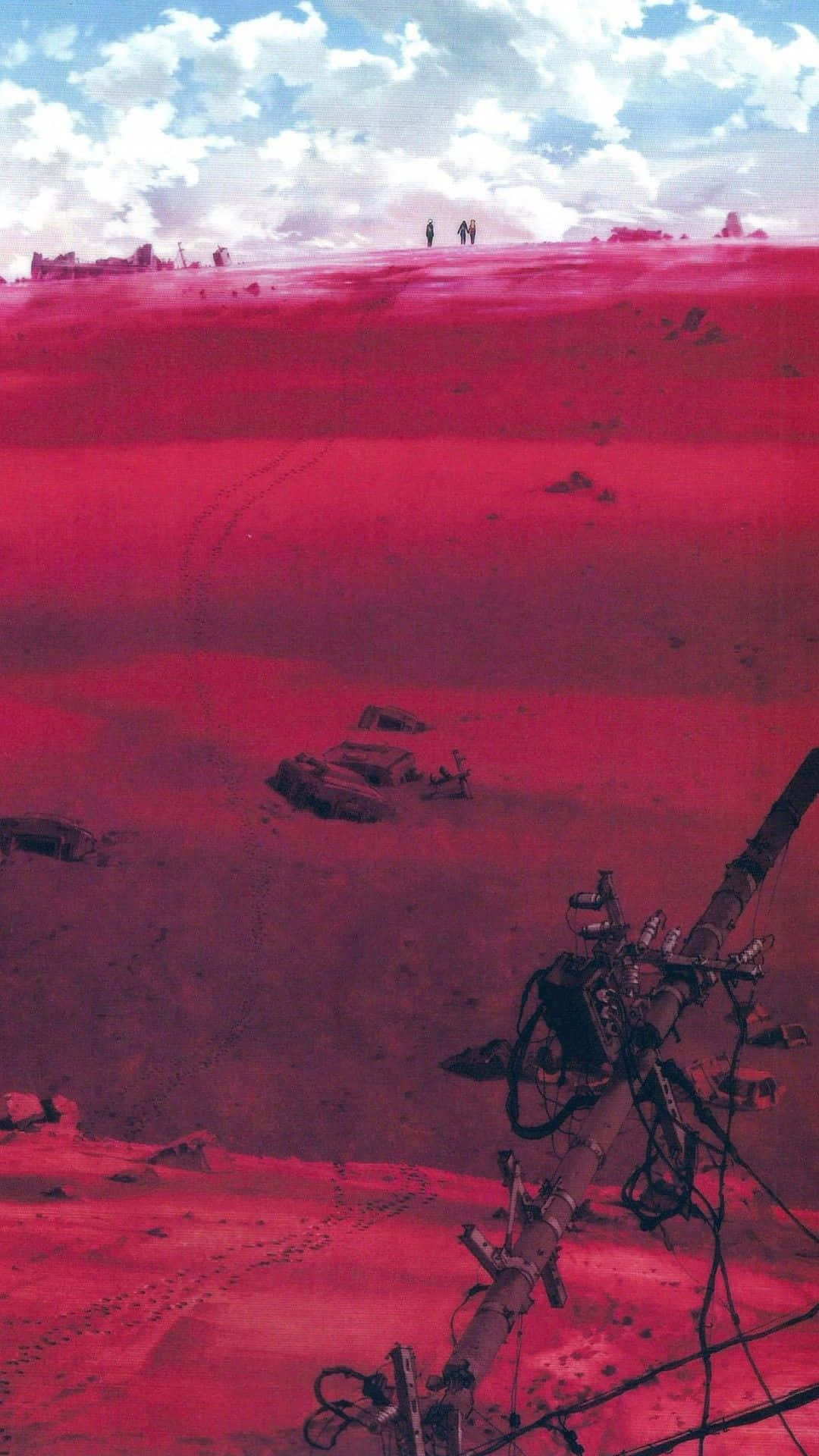 Stand Out With Neon Genesis Evangelion Iphone Background
