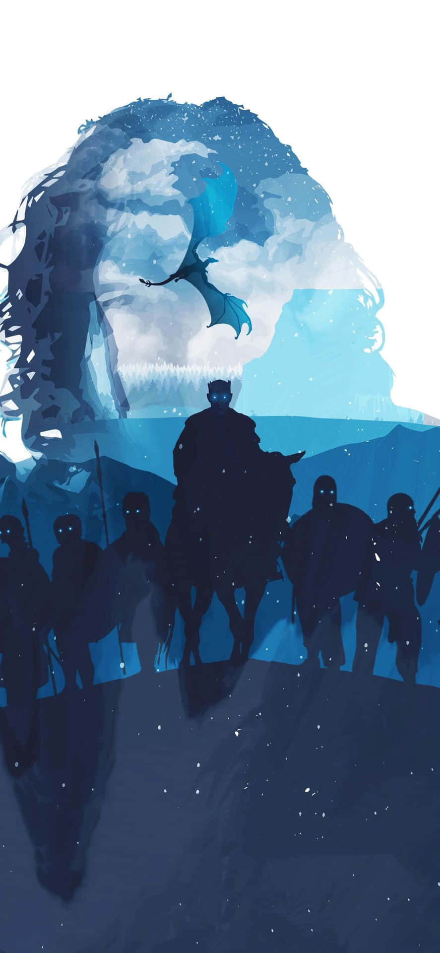 Stand Tall With The House Stark And Download Your Game Of Thrones Iphone Background Today. Background