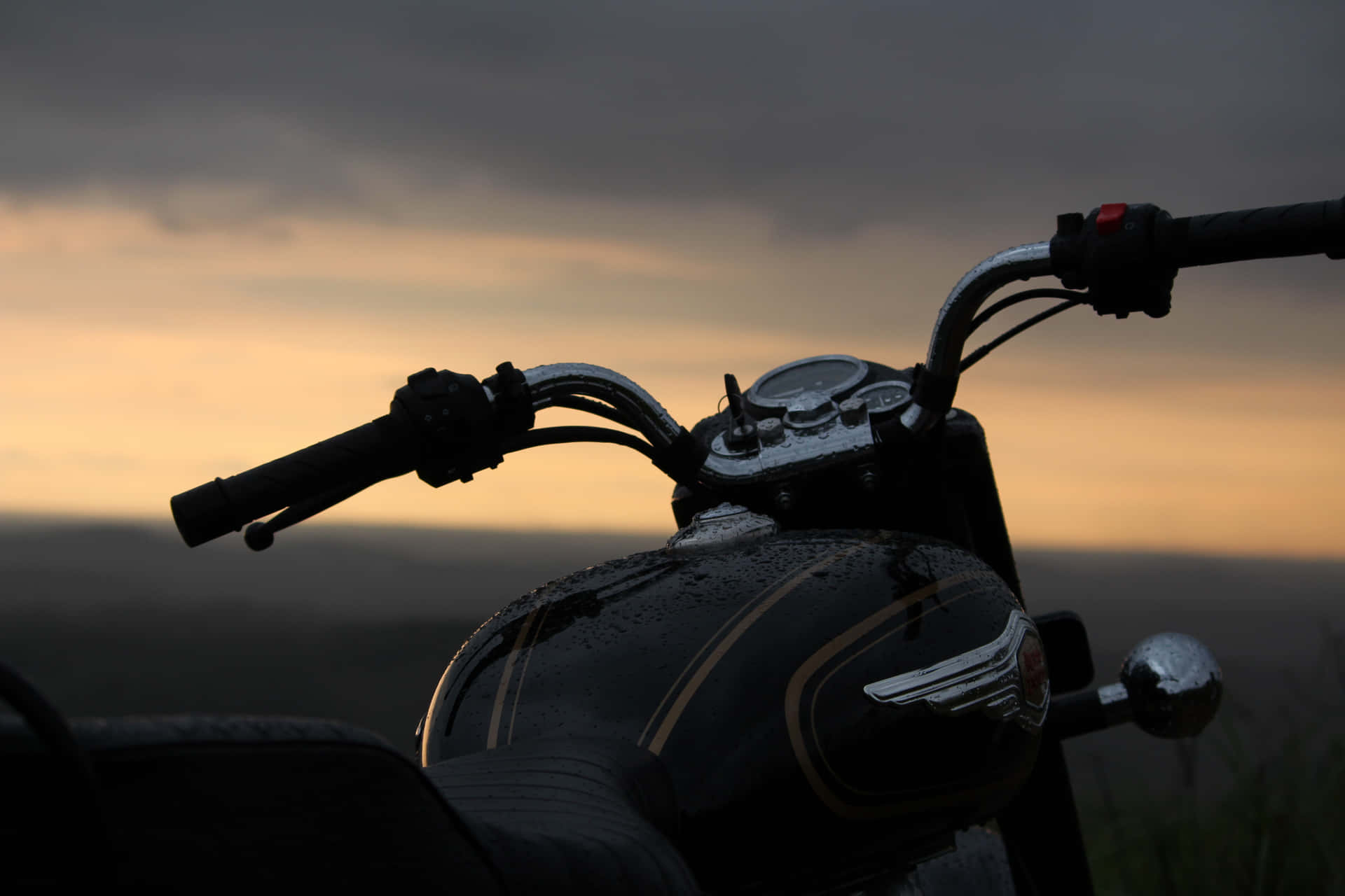 Standard Royal Enfield Motorcycle Desktop Background