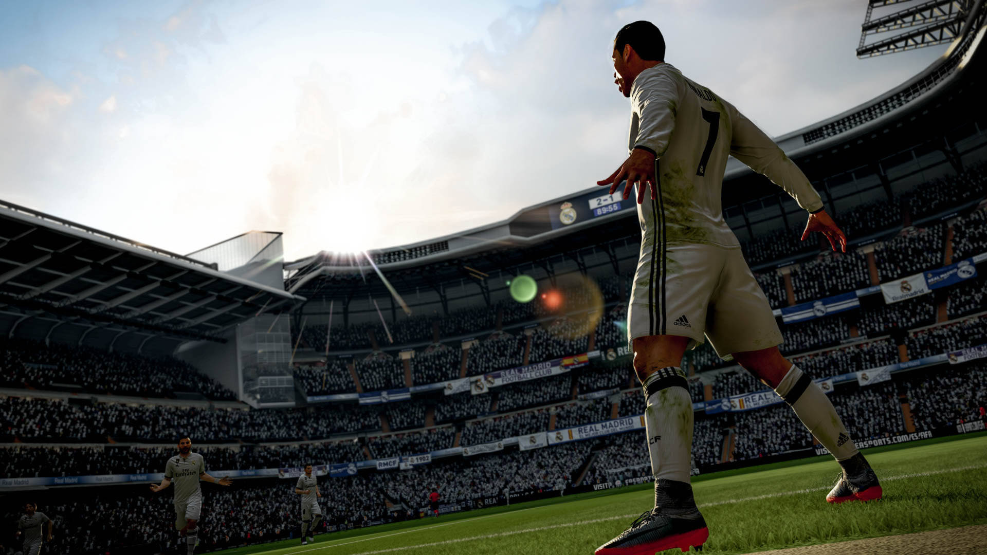 Standing Cr7 Cool Shot Background