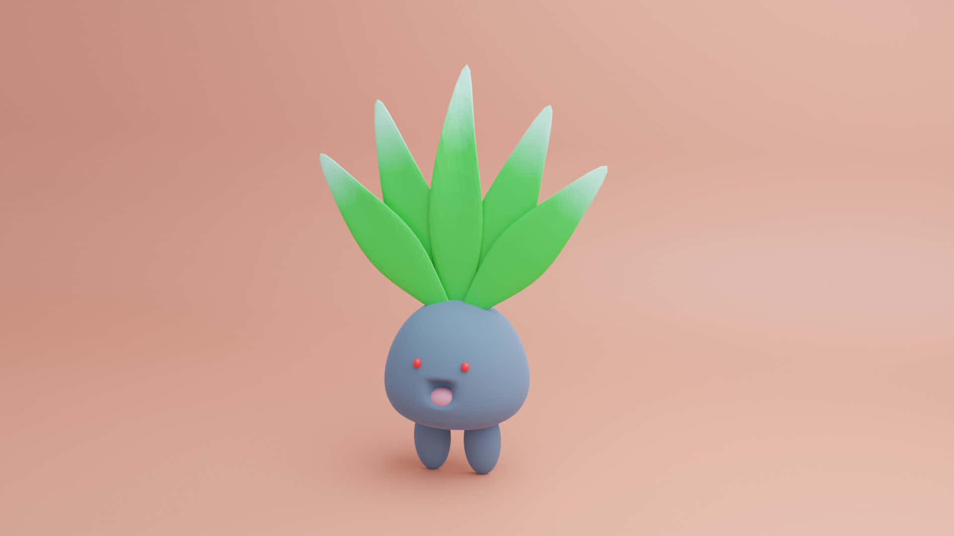 Standing Oddish Background