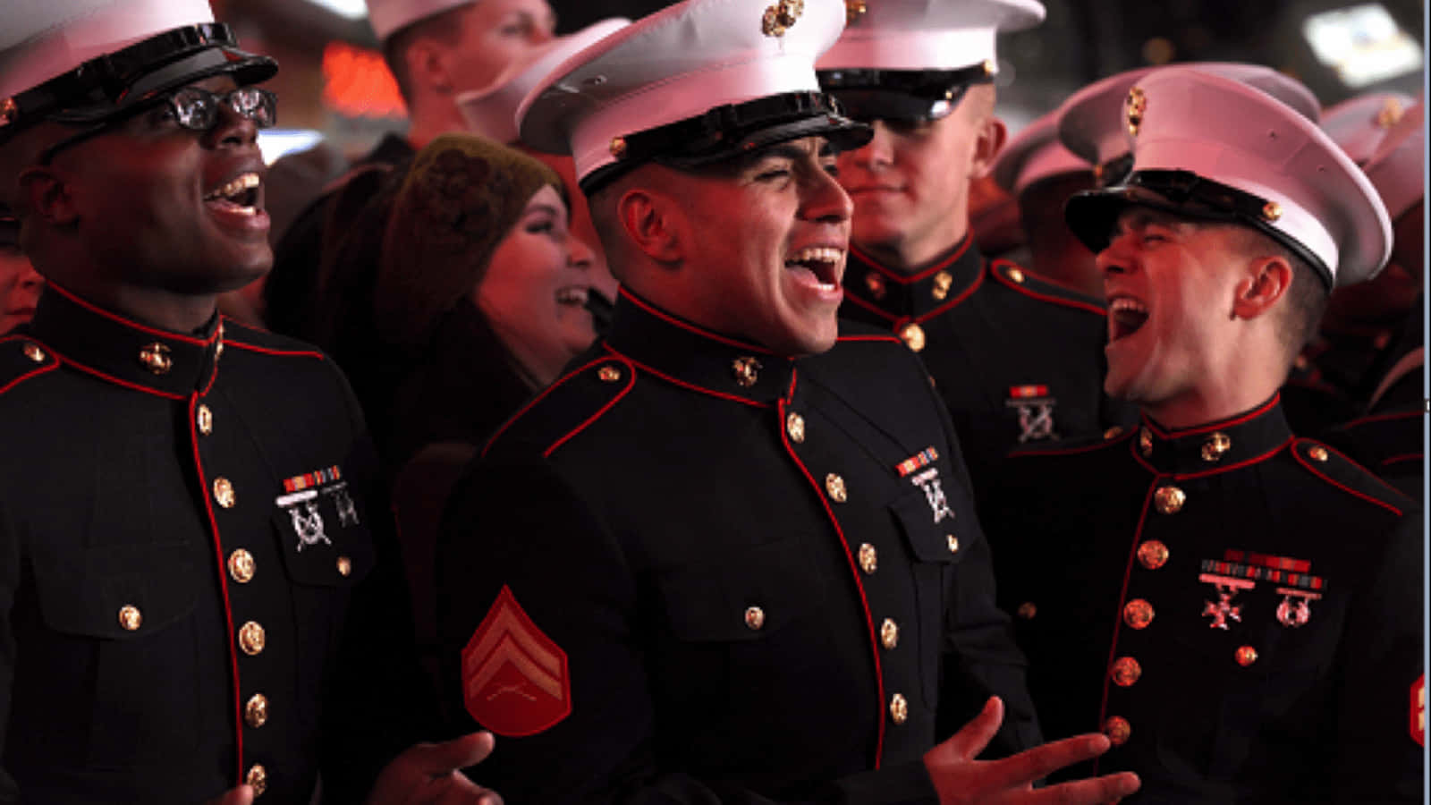 Standing Ready: A United States Marine Supporting The American Way