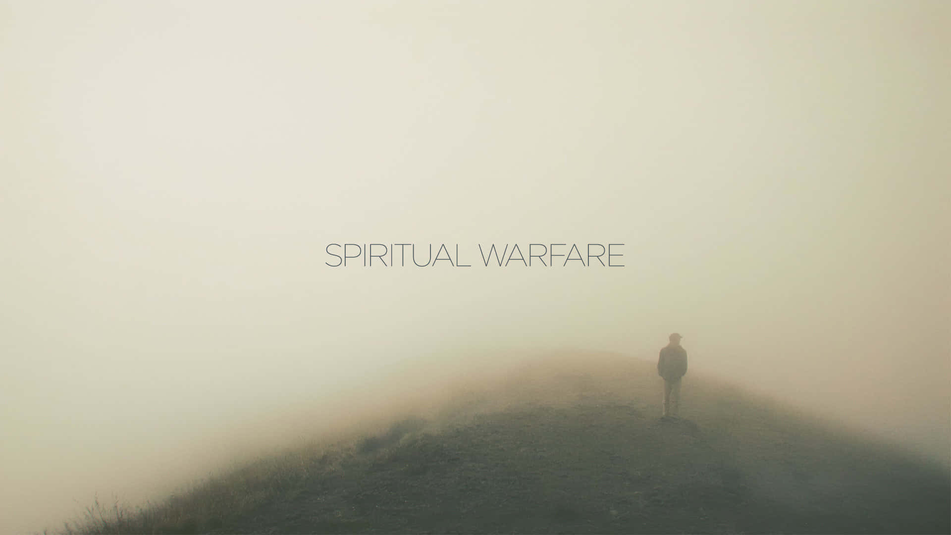 Standing United In Spiritual Warfare Background
