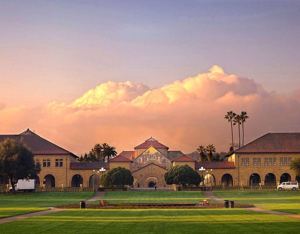 Stanford University Cloudy Sunset Sky