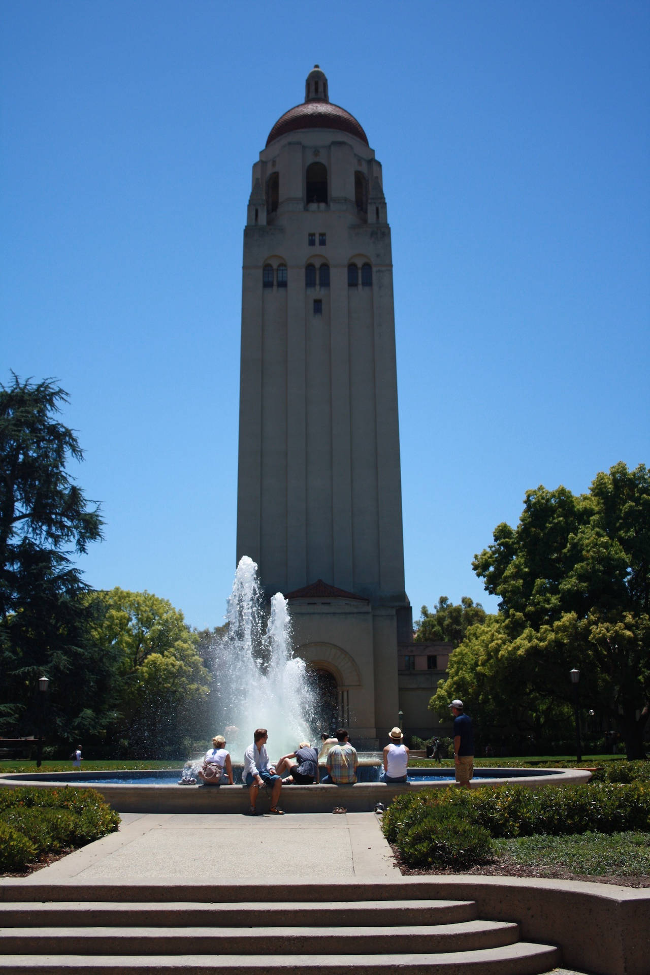 Stanford University Fountain For Phone