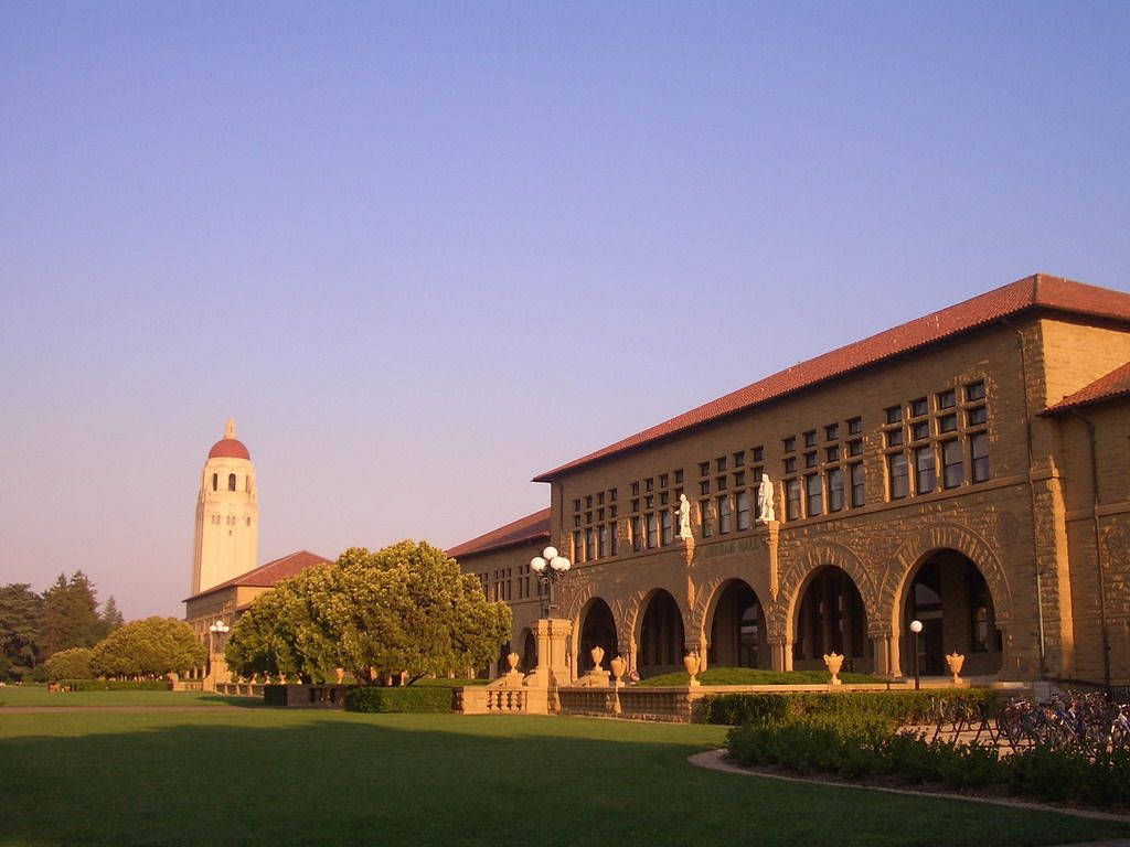 Stanford University Purple Sunset Sky