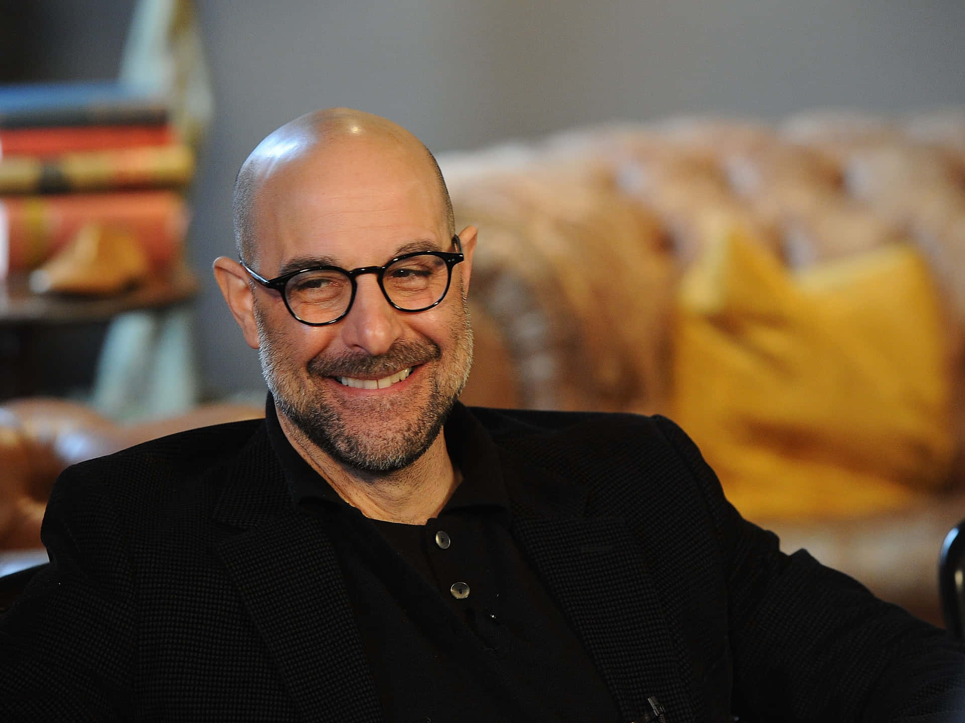 Stanley Tucci - Hollywood's Versatile Gem Background